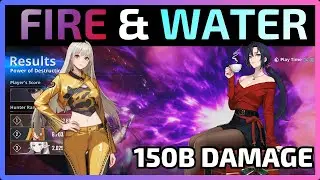 Power of Destruction🐉[Hard Mode] - 🔥Fire🔥-🌊Water🌊-150b+ ~ | Solo Leveling:Arise
