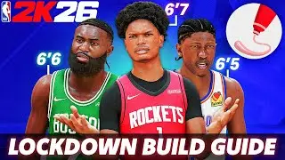 Best Lockdown Build Guide for NBA 2K26 - FAST BUILDS & BEST HEIGHTS