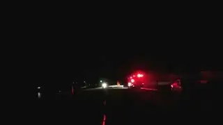 Nelson/Marlborough Rescue Helicopter landing at Okiwi Bay for Med-Evac 13-02-16