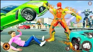 Grand Fire Hiro Robots Game - Robot Fighting Games - Android iOS gameplay