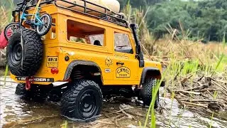 Slippery Muddy Road &ndash; Can the RC Car Make It? The Unexpected Ending! rc car 4WD.