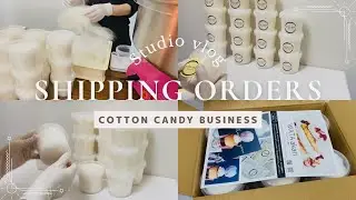 Studio Vlog | shipping orders