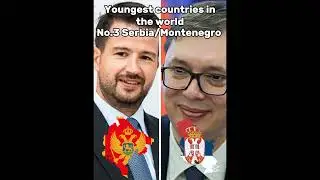 Youngest countries in the world