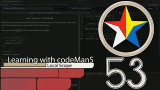 JavaScript Basic 53: Local Scope and Functions | FreeCodeCamp | Algos & Data