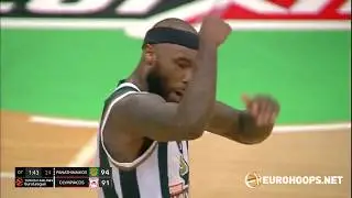 Panathinaikos OPAP Athens-Olympiacos Piraeus 99-93: Tyrese Rice (41 points)