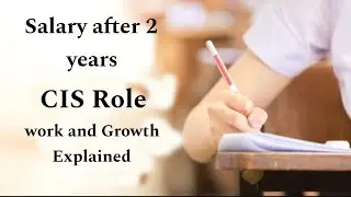 CIS role Salary growth after 2 years|Work and Career Growth Explained|Telugu|Software Engineer