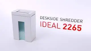 Trituradora de papel IDEAL 2265