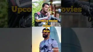 Upcoming movies of Vishal & Arya #cinema #indiancinema #actor #vishal #arya #tamilcinema #mrx