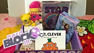 January '16 Nerd Block Jr Girls Subscription Box Review Opening | Minecraft Shopkins & more!