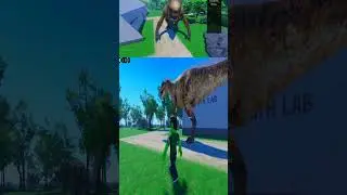 ROBLOX - HUGE UPDATE - DINOSAUR ROLEPLAY - How to get D REX BADGE MORPH  ! #roblox
