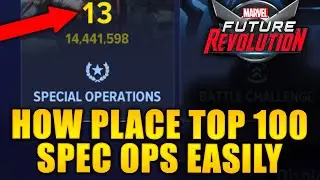 Special Operations - Place in Top 100 Easily - MARVEL Future Revolution - MFR