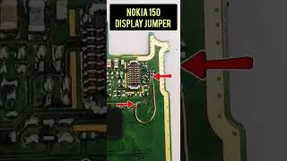 Nokia 150 White display jumper (Rm-1190)#themobileguru