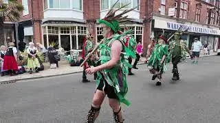 Green Dragon Morris at the Potty Morris Festival 2025