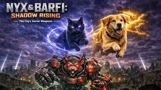 👉 NYX & BARFI: SHADOW RISING | A Cinematic AI Superhero Story | निक्स और बर्फी: छाया की रक्षक |