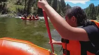 Caldwell kids go rafting for the first time: 'It was fun and scary!'