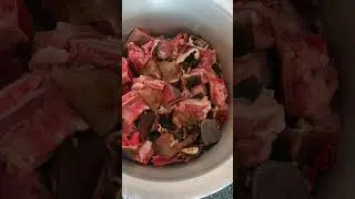 Goat Head Curry in Progress #goatheadcurry #muttonhead #muttoncurry