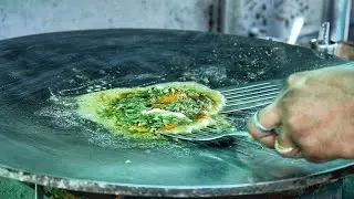 Cheese Green Chilli Egg At A P Egg Center Surat | Indian Street Food