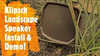 Klipsch Landscape Speaker Install & Demo - Castle Hills / Lewisville, TX!