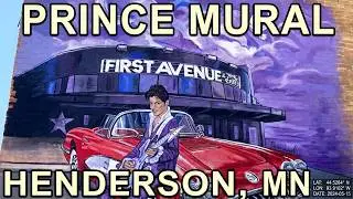 LOOK Prince Memorial Mural in Downtown Henderson Minnesota [6-21-25]