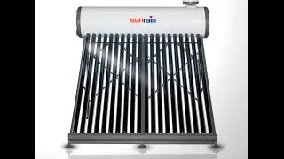 Pressure thermosiphon Pre-heated solar water heater with copper coil, EN12976 and OG300 certificate