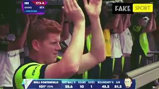 will porterfield |amazing century| against Pakistan|brilliant batting| Ireland batsman|