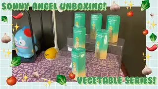 🍅~🥬~🧄Eat your VEGETABLES!🧄~🥬~🍅||Unboxing Sonny Angel Vegetable Series!||