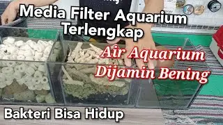 Media Filter Aquarium Terlengkap (Dijamin Air Bening)