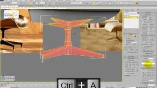 Modelling a leather chair in 3ds max - Part 5