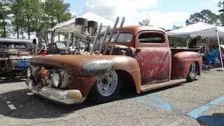 Rat Rod Ford Truck - 2017 ATOMIC BLAST CAR SHOW
