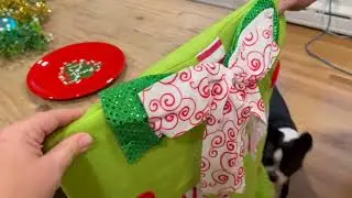 Valery Madelyn 2 Pack Delightful Elf Christmas Chair Covers with Elf Legs, Dining Chair Slipcovers