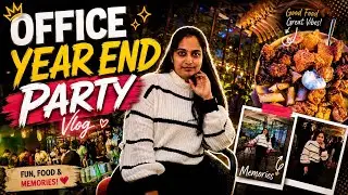 Office Year End Party Vlog ✨ | My Experience|Babylon  #youtube #grwm @suchisays 