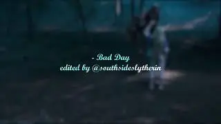 Audio for edits / Bad day