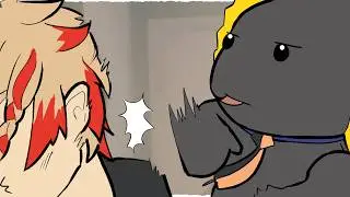 The Sudden Urge to Beat Up Axel | Holostar Animation Axel Syrios