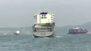 [ WAN HAI LINE 291 ] #GENERIC CARGO -SPEED 171.5 #ARRIVED AT HONG KONG FULL LOAD