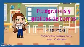 Pictogramas y gr&aacute;ficos de barra simples 3&deg; b&aacute;sico