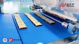 Automatic Industrial Toast Bread Cake Production Line Bread Processing Line Food Packaging Line