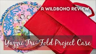 Yazzii Craft Bags | Tri Fold Project Case CA720 | with wildboho