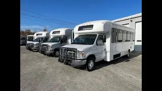 2018 Ford E450 24 Passenger ADA Shuttle Bus For Sale at BusesForSale.com Bus 206