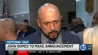 Bridgeport mayoral candidate John Gomes to make 'major' announcement