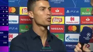 Cristiano Ronaldo Post Match Reaction ● Juventus vs Manchester United 1-2 (720P_HD)