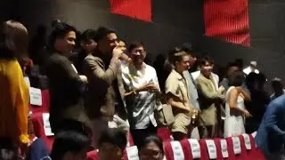After screening Gerald Anderson and the Cast of A SOLDIER'S HEART