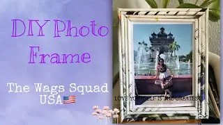 Recycled Magazine turned to Photo frame ||The Wags Squad USA