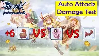 Damage Difference +6 Pablo's Secret VS Sakura Puppet VS Devil Wing.  [Ragnarok Mobile]