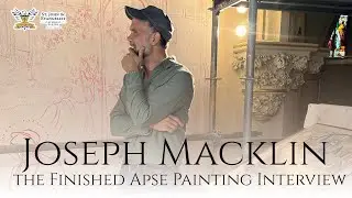 Joseph Macklin the Apse Painting Interview - St John the Evangelist Catholic Church Jackson MI