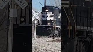 LISTEN AT THIS AWESOME HORN ON THIS SD40-2! #trains