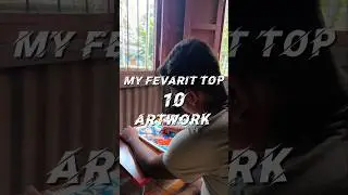 my favourite top 10 artwork | #youtubeshorts #shots #art #animeart #rajibdrawing