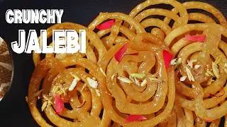 Crispy Jalebi Recipe | Halwai Style जलेबी घर पर 