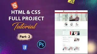HTML & CSS Full Project Tutorial for Beginners | Build a Simple Landing Page from Scratch | Part 5