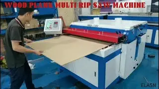 wood plank multi rip saw machine