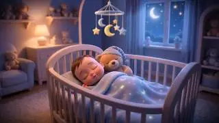💤 Dreamland Baby Sleep 🧸 Mozart Brahms Cozy Bear Lullaby 🌙 | 1 Hour Baby Sleep Music